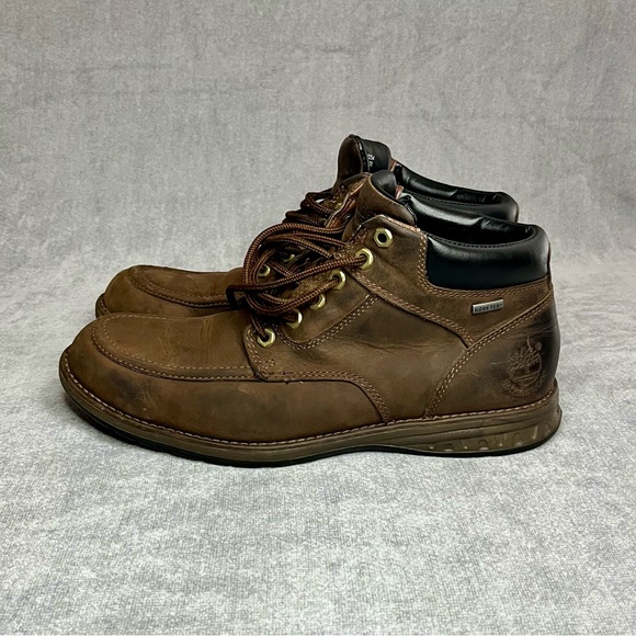 Timberland Other - Men's Timberland Waterproof Gore Tex Brown Leather Boots